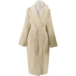 Bornoz L-XL Beden Şalyaka Camel