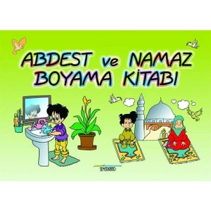 Abdest ve Namaz Boyama Kitabı - Ahmet Kasım Fidan
