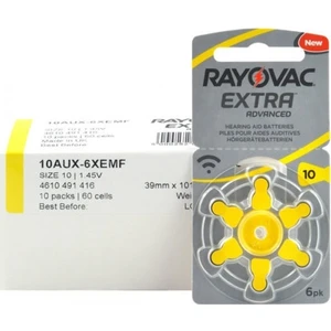 Extra 10 Numara Kulaklık Pili 60'lı