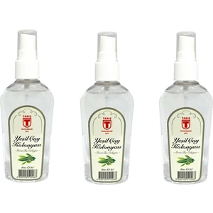 Tari̇ş Sprey Yeşil Çay Kolonyası 80 ml -3'lü