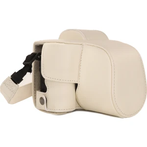 MegaGear Canon EOS M50 Suni Deri Kamera Çantası