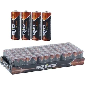 Ri̇O Rp6 Aa 4Lü Kalem Pi̇L Bx15 15 Adet 4 Lü Paket