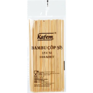Çöp Şiş 15 cm Paket Içi 100'LÜ , 10 Paket