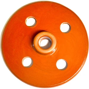 Topraktan Çömlek-Küçük Boy Sırlı Sarma- Taşı/kapağı-18 cm