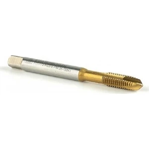 Ti̇tanyum Kaplı Hss Standart Di̇ş Düz Maki̇na Klavuzu Din 371/376 M 3x0.5