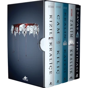 Kızıl Kraliçe Serisi Kutulu Özel Set (Ciltli 5 Kitap) - Victoria Aveyard