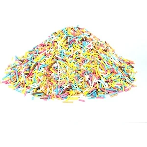 Lokman Aktar  Pasta Süsü Karışık Renkli Çubuk Pasta Süsü 100 gr