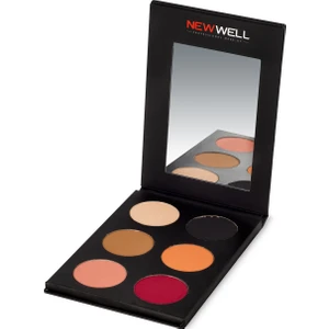New Well Prof. 6 Pcs. Eyeshadow Palette- 52 Göz Farı