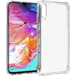 Shock Absorbing Kılıf Samsung Galaxy A70 Şeffaf