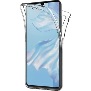 Huawei P30 Kılıf 6 Tarafı Tam Full Koruma 360 Clear Soft Şeffaf