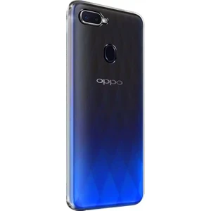 Oppo Ax7 Kılıf Transparent Soft Beyaz