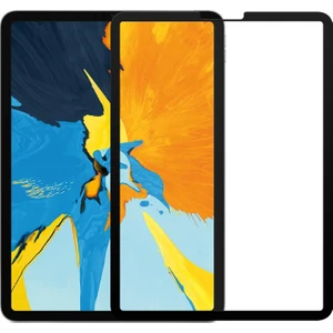 Apple iPad Pro 11'' (A1980-A2013-A1934-A1979) Tam Kaplayan Temperli Cam Ekran Koruyucu Siyah