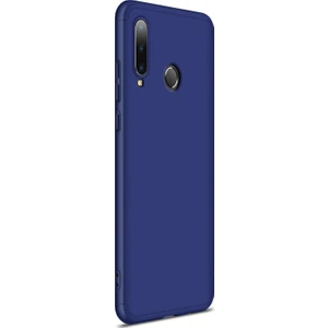 Huawei P30 Lite Kılıf Double Dip 360 Protective Lacivert