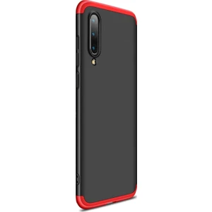 Xiaomi Mi 9 Se Kılıf Double Dip 360 Protective Siyah Kırmızı