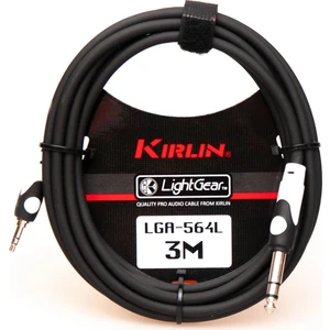 LGA564L3MBK Ses Aktarım Kablosu 1 / 4 Trs Plug - 3,5 mm Trs Plug