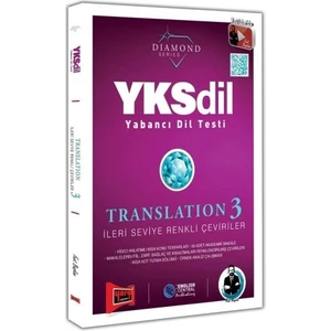 Yargı Yayınevi YKSDİL Yabancı Dil Testi Translation 3 İleri Seviye Renkli Çeviriler