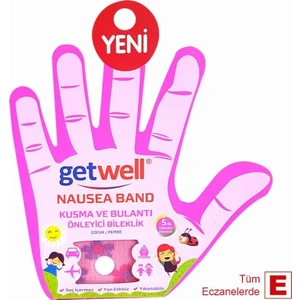 Nausea Kusma ve  Bileklik Band (Çocuk) Pembe