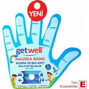 Nausea Kusma ve  Bileklik Band (Çocuk) Mavi