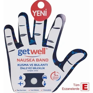 Nausea Kusma ve  Bileklik Band (Yetişkin) Siyah