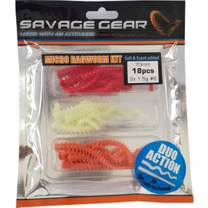 Savage Gear LRF Ragworm Kit 18+2 Adet Silikon Yem