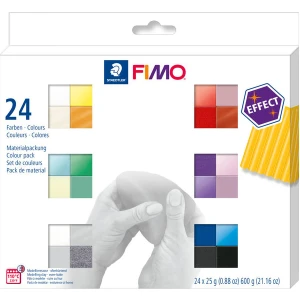 Fimo Effect Modelleme Kili Seti 24 Renk