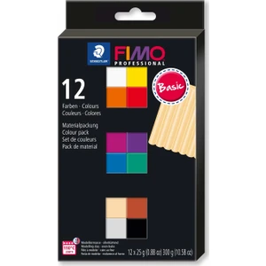 Fimo Professional Polimer Kil Seti 12'Li - Basic