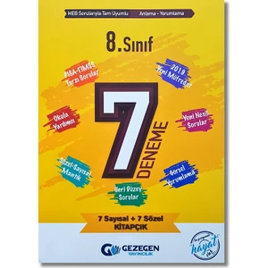 Gezegen Yayıncılık 8.Sınıf LGS  7 Deneme