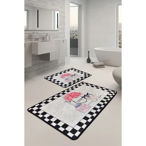 Chilai Home Parfume Djt 2 Li Set Banyo Halısı, Paspas