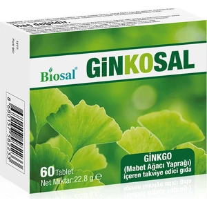 Ginkgo Biloba 60 Tablet Biosal Ginkosal