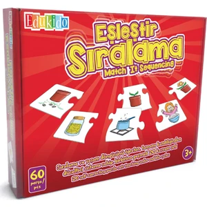 Eğitici Oyuncak Eşleştir Mukavva Puzzle Sıralama EDU-1013