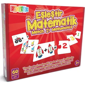 Eğitici Oyuncak Eşleştir Mukavva Puzzle Matematik EDU-1004
