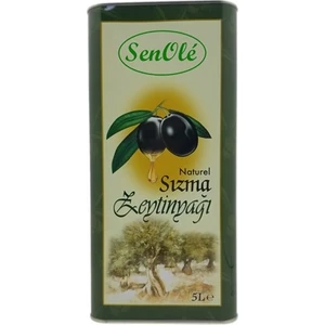Soğuk Sıkım Naturel Sızma Zeytinyağı Teneke 5L