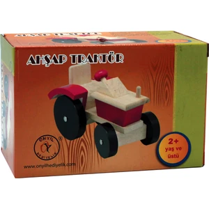 Onyıl Hediyelik Kutuda Ahşap Traktör