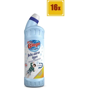 Oksijen Çamaşır Suyu Ferahlatan Hijyen 750 ml 16'Lı Set
