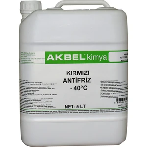 Kırmızı Antifriz 5 Lt - 40°C
