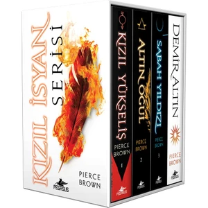 Kızıl İsyan Serisi Kutulu Özel Set (4 Kitap Karton Kapak) - Pierce Brown