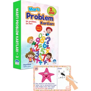Martı Problem Kartları 3. Sınıf / Yazsil Özellikli - Refik Çapar