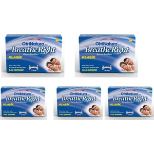 Otrinatura Breathe Right Klasik Burun Bandı 5 Kutu