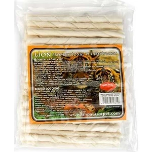Beyaz Burgu Köpek Kemirme Çubuğu 5-6 Gr X 50 Adet