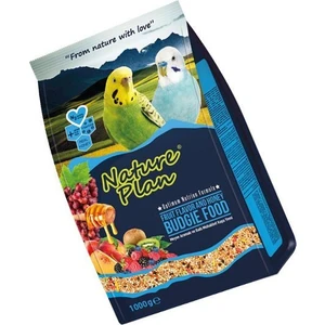 Nature Plan Meyveli Ve Gerçek Ballı Muhabbet Kuşu Yemi 1000 Gr