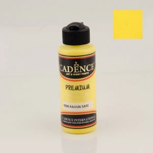 Premium Akrilik Boya 120 Ml Kavun Sarı
