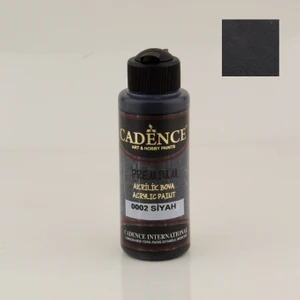 Premium Akrilik Boya 120 Ml Siyah
