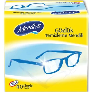 Gözlük ve Cam Ekran Temizleme Mendili 40'lı