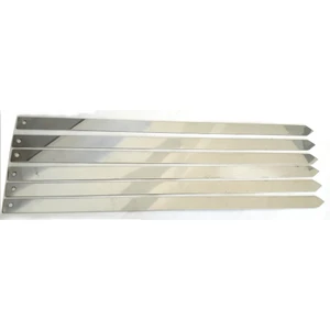 Narkalıp Paslanmaz Çelik Kebap Şişi 6'lı 60 cm