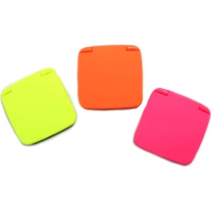 Renkli Kare Cep Makyaj Aynası Şık ve Ergonomik Tasarım ile Yanınızda Taşıyın