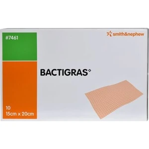 Bacti̇gras 15X20 cm 10'lu  Anti̇septi̇k Tül Sargi Yara ve Yanik Bakim Örtüsü