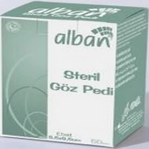 Yapişkanli Steri̇l Göz Pedi̇ 6.5 x 9.5  50 Li̇ Kutu