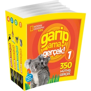 National Geographic Kidsgarip Ama Gerçek  Seti (4 Kitap)