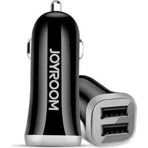 3.1 Amper 2 USB Araç Şarj Cihazı Type-C Hızlı Şarj Kablo Siyah - C-M216