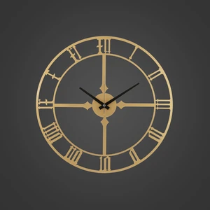 Rome Metal Eskitme Duvar Saati 50X50Cm  Mds-50